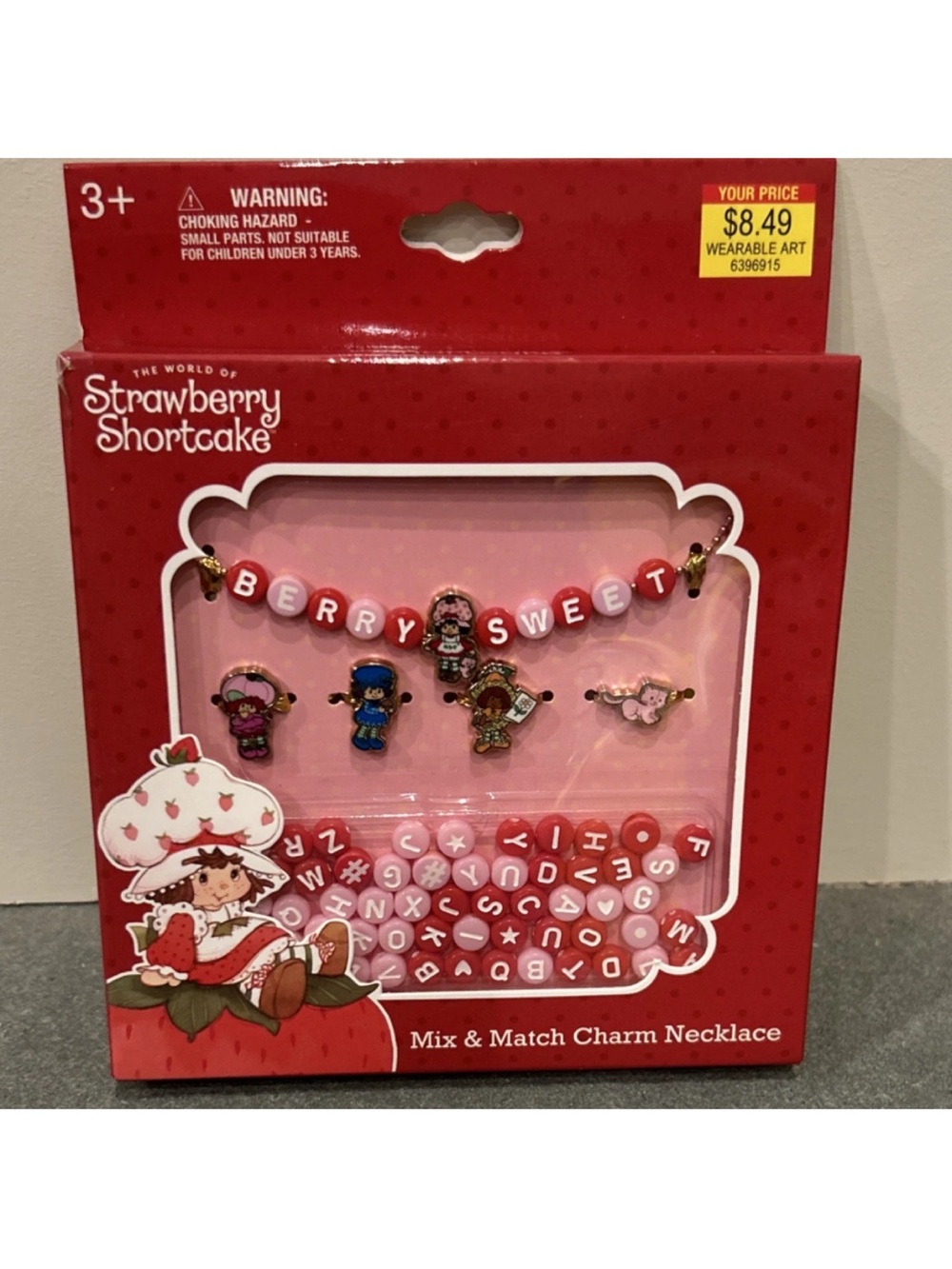 Strawberry Shortcake Charm Necklace Kit